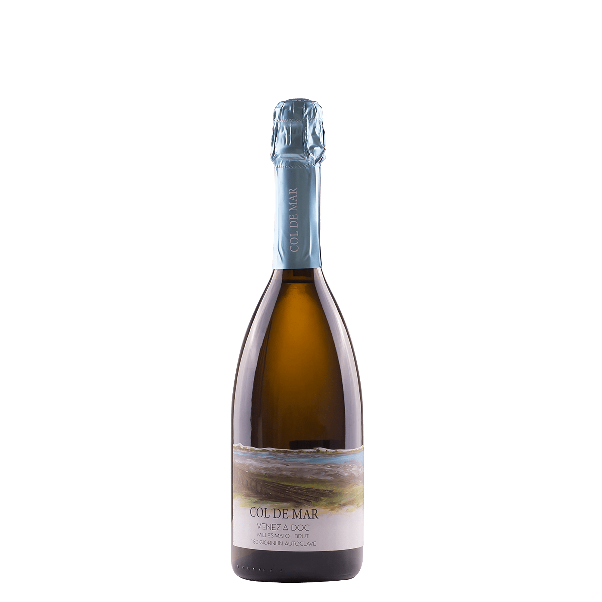 Col de Mar Prosecco Fără Zahăr Refermentat în sticlă Brut D.O.C